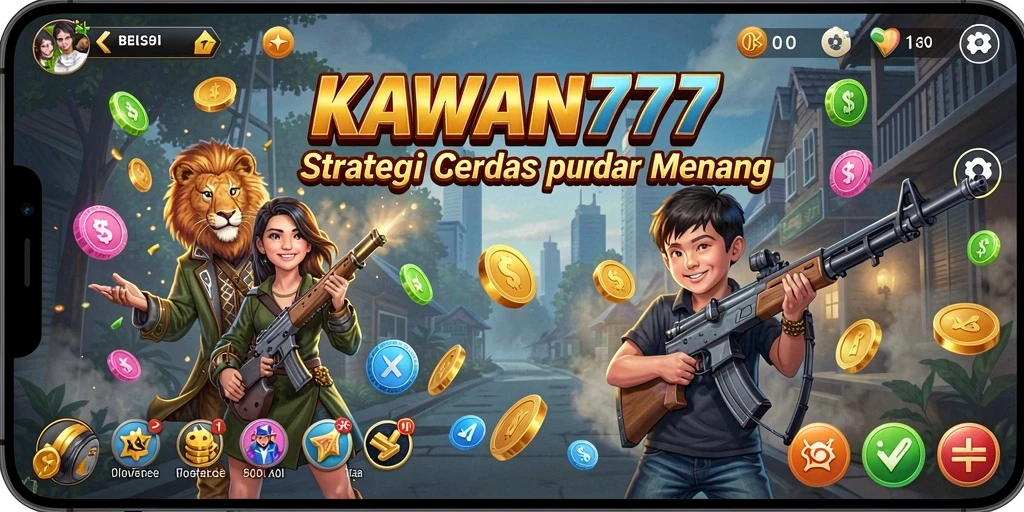 Tangkapan layar menunjukkan strategi mendalam dalam KAWAN777.