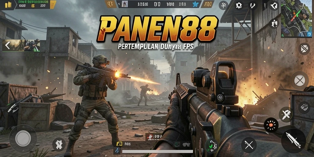 Screenshot menampilkan pertempuran mendebarkan dalam PANEN88.