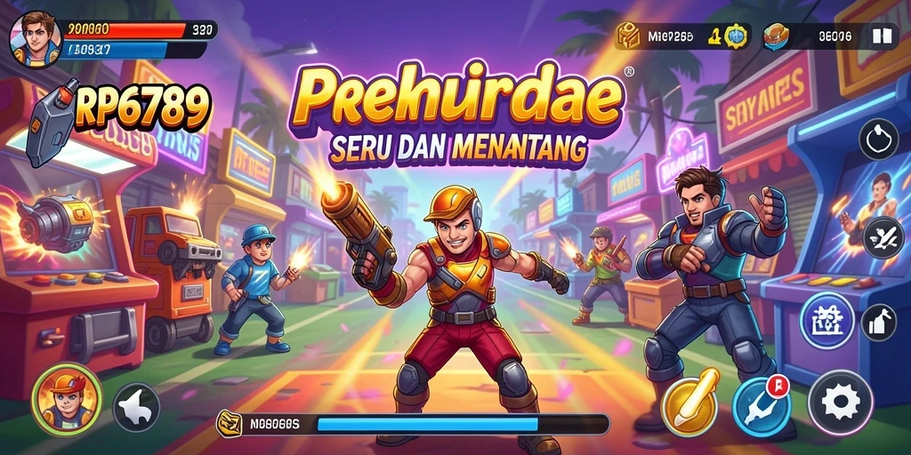 Tampilan gameplay seru dari RP6789 yang memanjakan mata.