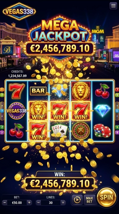 Tampilan antarmuka aplikasi vegas338 yang modern dan menarik.